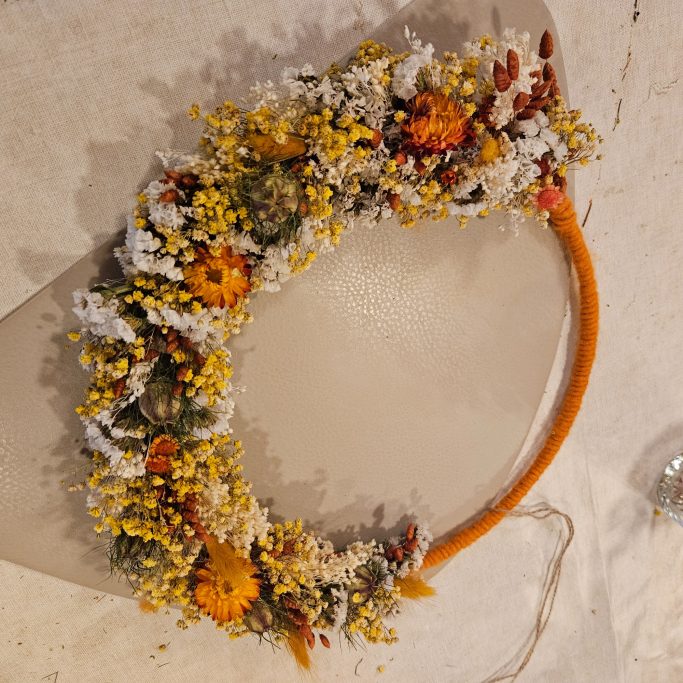 Kreativraum Wildschön Meißen Trockenblumen Workshop