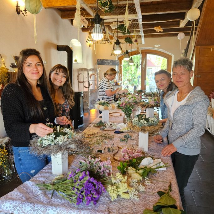 Kreativraum Wildschön Meißen Muttertag Workshop