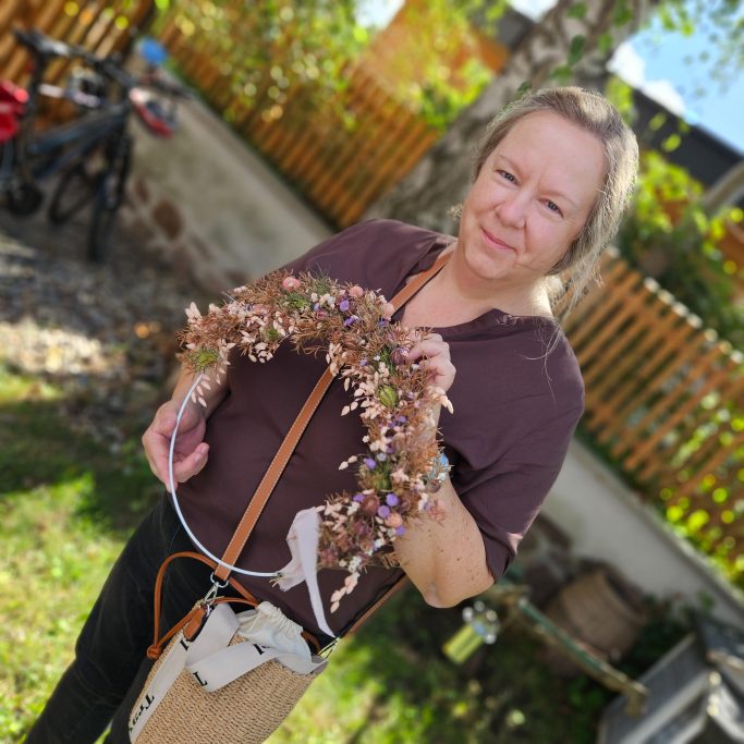 Kreativraum Wildschön Meißen Trockenblumen Workshop