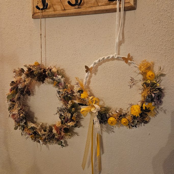 Kreativraum Wildschön Meißen Trockenblumen Workshop