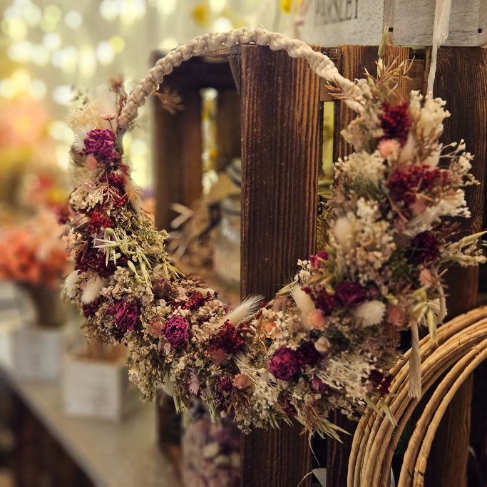 Kreativraum Wildschön Meißen Trockenblumen Workshop