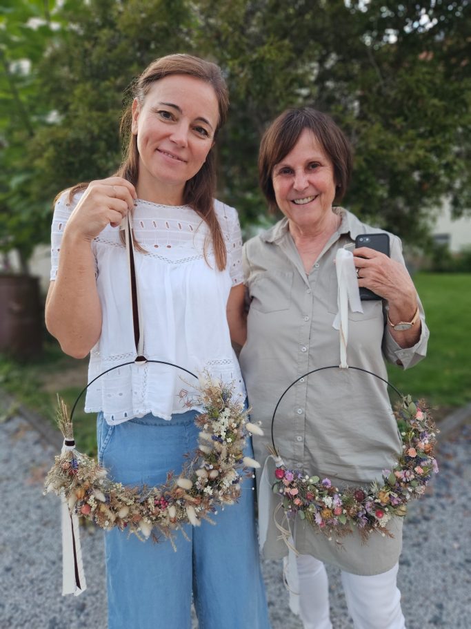 Kreativraum Wildschön Meißen Trockenblumen Workshop